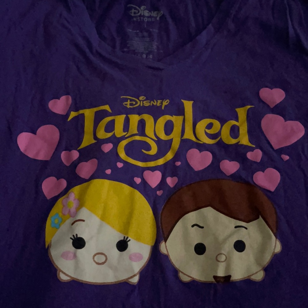 Disney Store Tangled Tsum Tsum Shirt